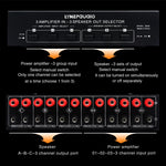 Amplificatore e commutatore 3 input 3 output per altoparlanti
