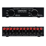 Amplificatore di potenza 3 ingressi 3 uscite 300W per canale