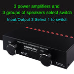 Amplificatore di potenza 3 ingressi 3 uscite 300W per canale
