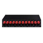 Amplificatore di potenza 3 ingressi 3 uscite 300W per canale