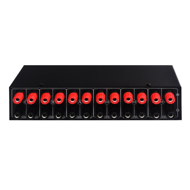 Amplificatore di potenza 3 ingressi 3 uscite 300W per canale