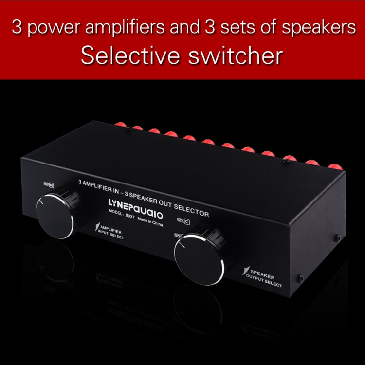 Amplificatore di potenza 3 ingressi 3 uscite 300W per canale