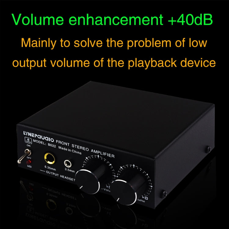 Amplificatore audio preamplificatore segnale stereo 60dB