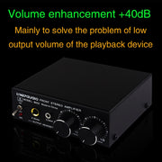Amplificatore di segnale pre-stereo Amplificatore di volume Cuffie Amplificatore audio preamplificatore altoparlante attivo, B022