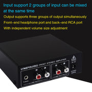 Amplificatore di segnale pre-stereo Amplificatore di volume Cuffie Amplificatore audio preamplificatore altoparlante attivo, B022