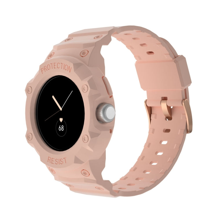 Per Google Pixel Watch JUNSUNMAY Cinturino elastico regolabile in TPU integrato