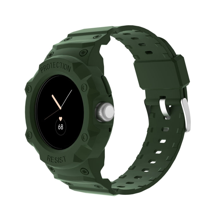 Per Google Pixel Watch JUNSUNMAY Cinturino elastico regolabile in TPU integrato