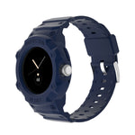 Per Google Pixel Watch JUNSUNMAY Cinturino elastico regolabile in TPU integrato