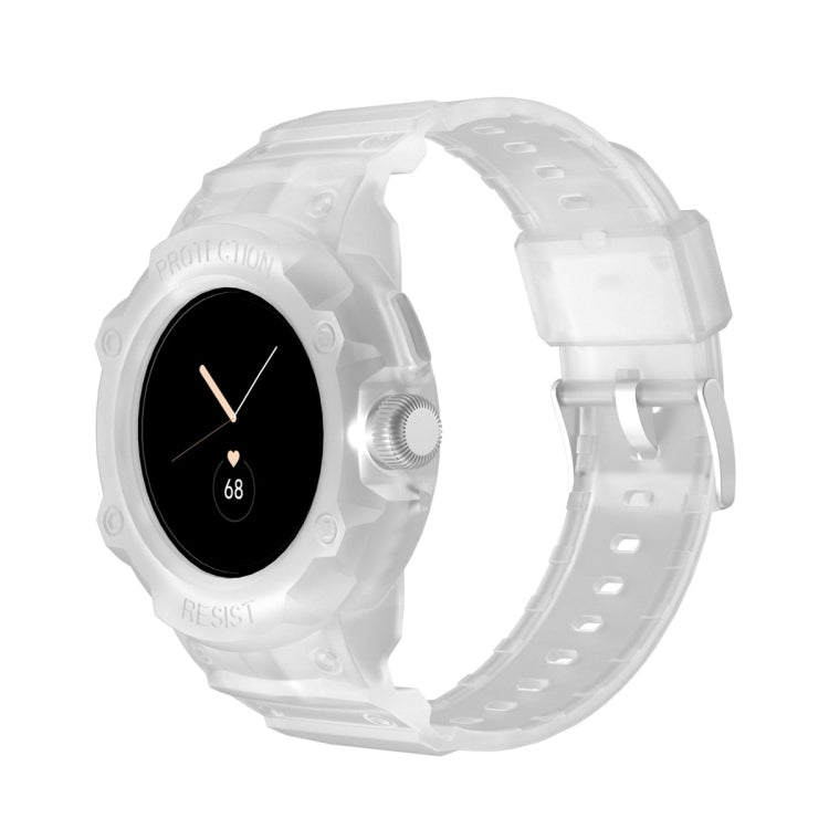 Per Google Pixel Watch JUNSUNMAY Cinturino elastico regolabile in TPU integrato