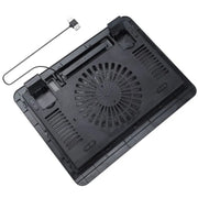 N191 Pad di raffreddamento per laptop con ventola silenziosa portatile alimentato tramite USB con supporto, N191