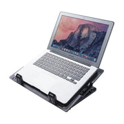 Base di raffreddamento per laptop regolabile in altezza a 5 marce USB NB339, NB339