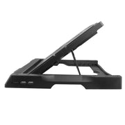S300 Pad di raffreddamento per laptop desktop a velocità del vento regolabile a 3 ventole con supporto, S300