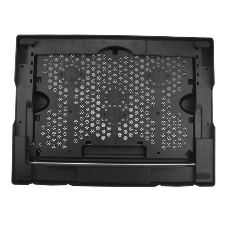 S300 Pad di raffreddamento per laptop desktop a velocità del vento regolabile a 3 ventole con supporto, S300