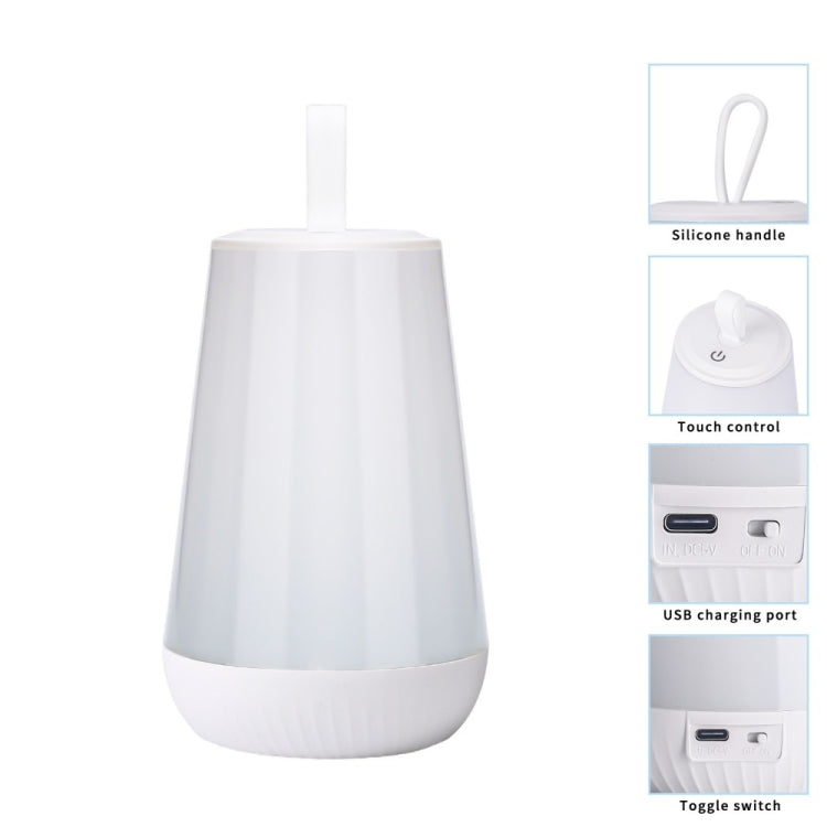 ST117 RGB Remote Control Touch Lampada dimmerabile Luce notturna da comodino portatile, ST117