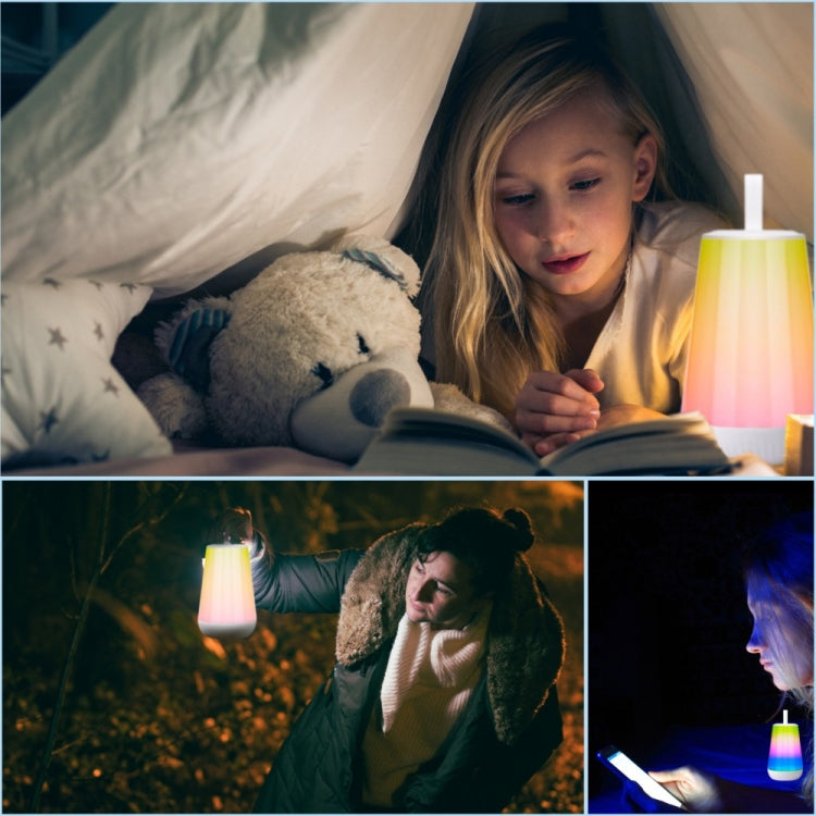 ST117 RGB Remote Control Touch Lampada dimmerabile Luce notturna da comodino portatile, ST117