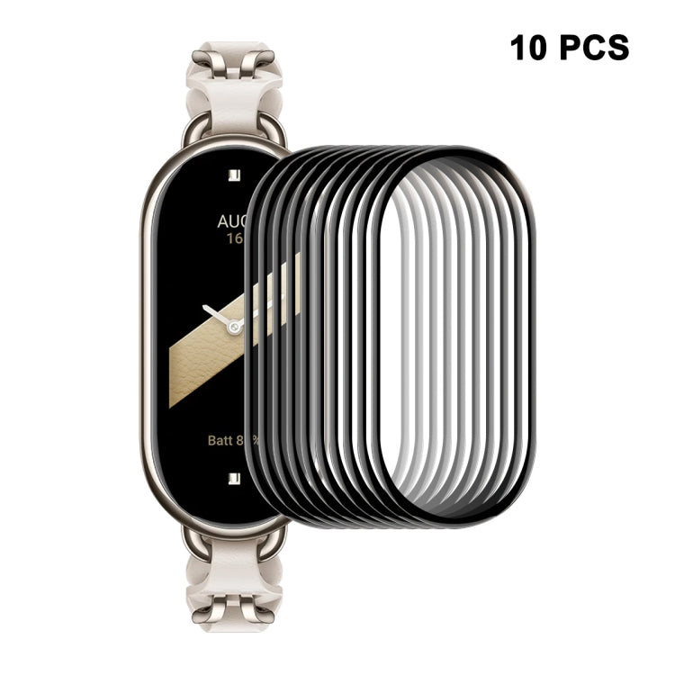 Per Xiaomi Band 8 ENKAY Hat-Prince 3D Full Coverage Soft PC Edge + PMMA HD Screen Protector Film, 1pcs, 2pcs, 5pcs, 10pcs