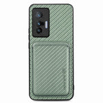 Custodia per telefono magnetica Magsafe in pelle in fibra di carbonio, For Honor Magic5 Pro, FOr vivo X70