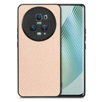 Cover posteriore in pelle con texture in fibra di carbonio, For Honor Magic5 Pro, For vivo X70