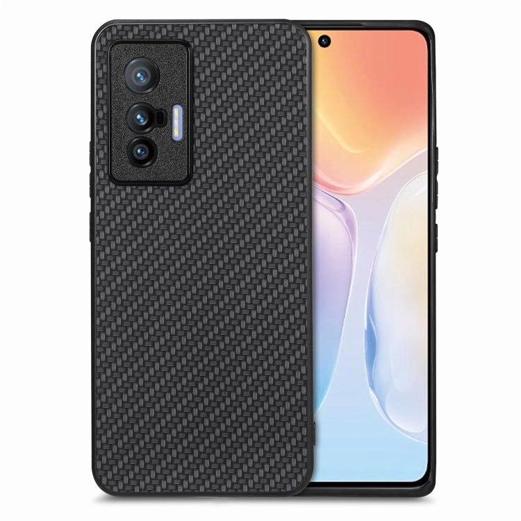 Cover posteriore in pelle con texture in fibra di carbonio, For Honor Magic5 Pro, For vivo X70