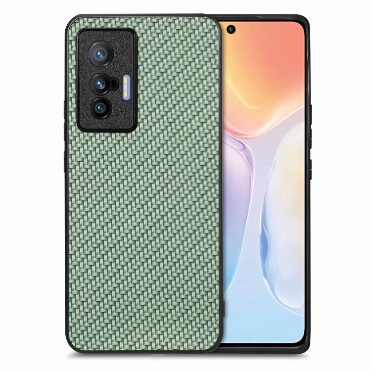 Cover posteriore in pelle con texture in fibra di carbonio, For Honor Magic5 Pro, For vivo X70