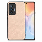 Cover posteriore in pelle con texture in fibra di carbonio, For Honor Magic5 Pro, For vivo X70