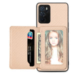 Custodia per telefono con borsa per carte magnetiche in fibra di carbonio, For Honor 80, For Honor Magic4 Lite, For Honor Magic5 Pro, For OPPO A16