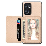 Custodia per telefono con borsa per carte magnetiche in fibra di carbonio, For OPPO Reno5 5G, For OPPO Reno7 5G, For OPPO Reno8 T 4G, For  vivo X70