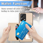 Custodia per telefono con borsa per carte magnetiche in fibra di carbonio, For Xiaomi Redmi Note 12 Pro+ 5G Global, For Xiaomi Poco X3 NFC, For Xiaomi Poco X5 Pro, For Xiaomi Poco X5