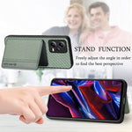 Custodia per telefono con borsa per carte magnetiche in fibra di carbonio, For Xiaomi Redmi Note 12 Pro+ 5G Global, For Xiaomi Poco X3 NFC, For Xiaomi Poco X5 Pro, For Xiaomi Poco X5