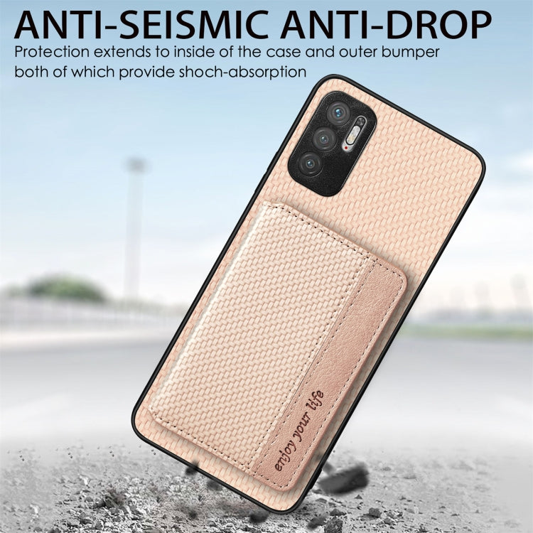 Custodia per telefono con borsa per carte magnetiche in fibra di carbonio, For Xiaomi Redmi Note 10 5G, For Xiaomi Redmi Note 12 5G Global, For OPPO A74 5G