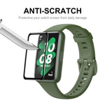 Per Huawei Band 8 ENKAY Hat-Prince 3D Full Coverage Soft PC Edge + Pellicola proteggi schermo PMMA HD, 1pcs, 2pcs, 5pcs, 10pcs