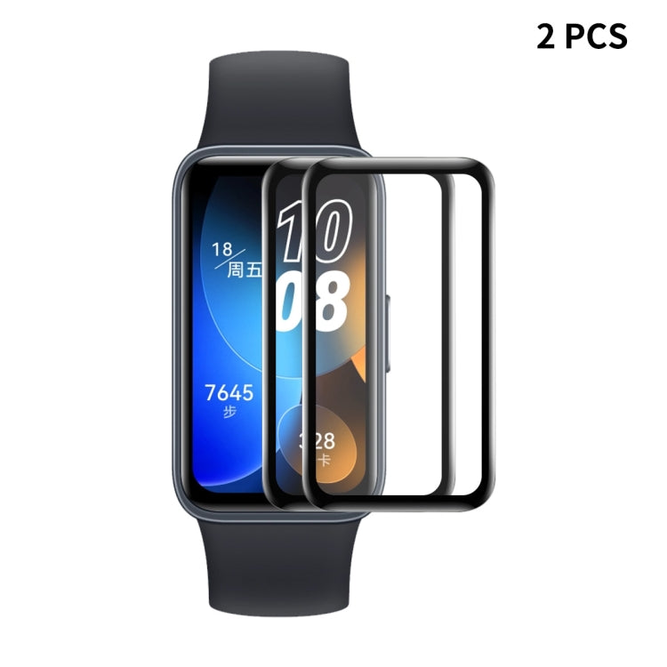 Per Huawei Band 8 ENKAY Hat-Prince 3D Full Coverage Soft PC Edge + Pellicola proteggi schermo PMMA HD, 1pcs, 2pcs, 5pcs, 10pcs