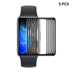 Per Huawei Band 8 ENKAY Hat-Prince 3D Full Coverage Soft PC Edge + Pellicola proteggi schermo PMMA HD, 1pcs, 2pcs, 5pcs, 10pcs