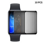Per Huawei Band 8 ENKAY Hat-Prince 3D Full Coverage Soft PC Edge + Pellicola proteggi schermo PMMA HD, 1pcs, 2pcs, 5pcs, 10pcs