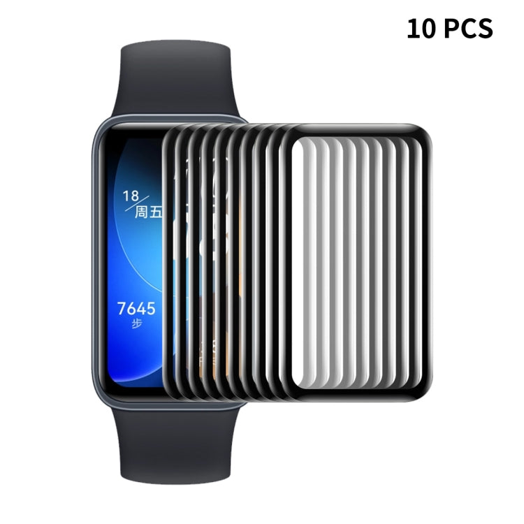 Per Huawei Band 8 ENKAY Hat-Prince 3D Full Coverage Soft PC Edge + Pellicola proteggi schermo PMMA HD, 1pcs, 2pcs, 5pcs, 10pcs