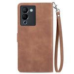 Custodia per telefono in pelle con cerniera fiore in rilievo, For Infinix Note 12 G96, For OnePlus Ace 2, For Tecno Pova Neo 5G, For vivo S15e
