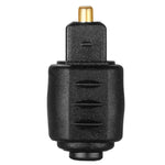 JUNSUNMAY Spina mini jack femmina ottica da 3,5 mm a connettore adattatore audio maschio Toslink digitale