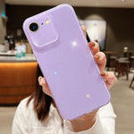 Custodia per telefono in TPU tinta unita Jelly Glitter, For iPhone SE 2022 / SE 2020 / 7 / 8, For iPhone 7 Plus / 8 Plus