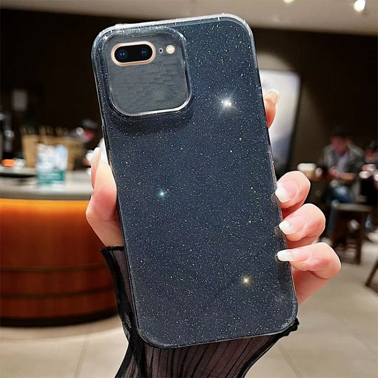 Custodia per telefono in TPU tinta unita Jelly Glitter, For iPhone SE 2022 / SE 2020 / 7 / 8, For iPhone 7 Plus / 8 Plus