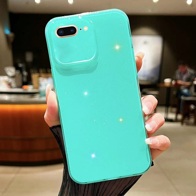 Custodia per telefono in TPU tinta unita Jelly Glitter, For iPhone SE 2022 / SE 2020 / 7 / 8, For iPhone 7 Plus / 8 Plus