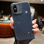 Custodia per telefono in TPU tinta unita Jelly Glitter, For iPhone X / XS, For  iPhone XR