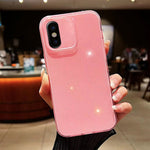 Custodia per telefono in TPU tinta unita Jelly Glitter, For iPhone X / XS, For  iPhone XR