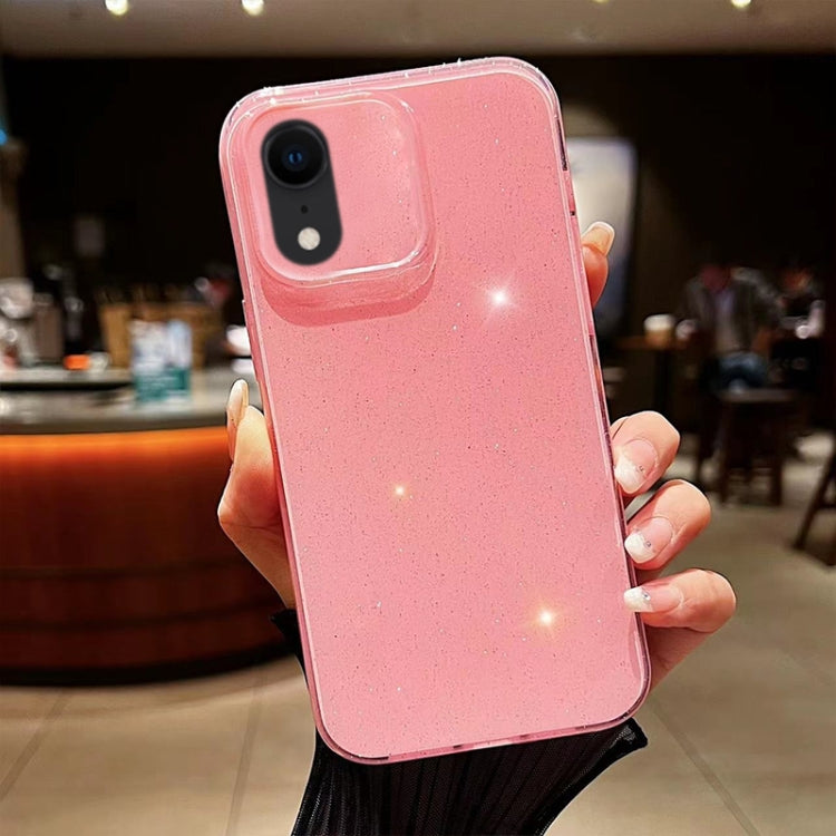 Custodia per telefono in TPU tinta unita Jelly Glitter, For iPhone X / XS, For  iPhone XR