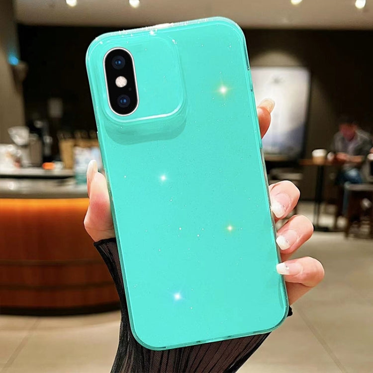 Custodia per telefono in TPU tinta unita Jelly Glitter, For iPhone XS Max, For iPhone 11 Pro