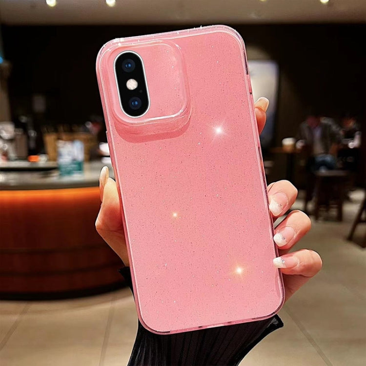 Custodia per telefono in TPU tinta unita Jelly Glitter, For iPhone XS Max, For iPhone 11 Pro