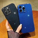 Custodia per telefono in TPU tinta unita Jelly Glitter, For iPhone XS Max, For iPhone 11 Pro