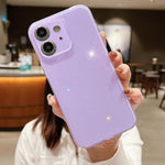 Custodia per telefono in TPU tinta unita Jelly Glitter, For iPhone 11, For  iPhone 11 Pro Max