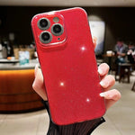 Custodia per telefono in TPU tinta unita Jelly Glitter, For iPhone 11, For  iPhone 11 Pro Max