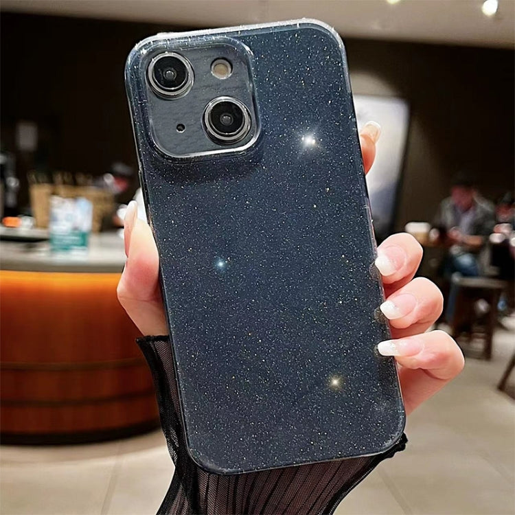 Custodia per telefono in TPU tinta unita Jelly Glitter, For iPhone 12 Pro Max, For iPhone 13