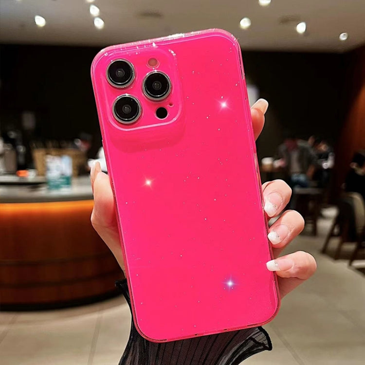 Custodia per telefono in TPU tinta unita Jelly Glitter, For iPhone 13 Pro, For iPhone 13 Pro Max
